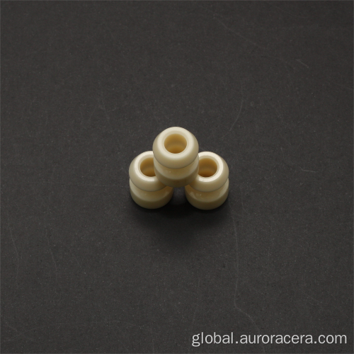 Ceramic fixed roller guide for barmag textile machine